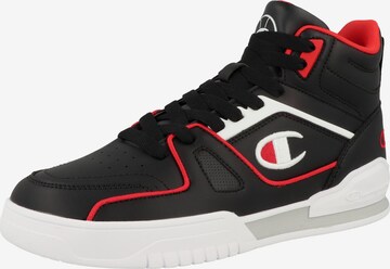 Champion Authentic Athletic Apparel Sneakers hoog '3 POINT' in Zwart: voorkant