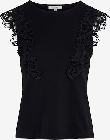 Morgan - Camiseta en negro: frente