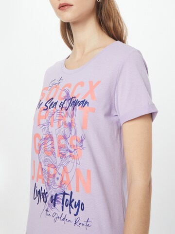 T-shirt Soccx en violet