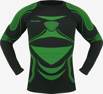 Base Layer Polar Husky en vert : devant