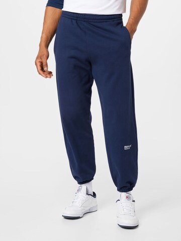 REPLAY Regular Pants in Blue: front