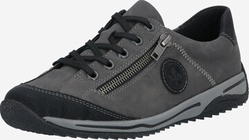 Rieker Athletic Lace-Up Shoes in Grey: front