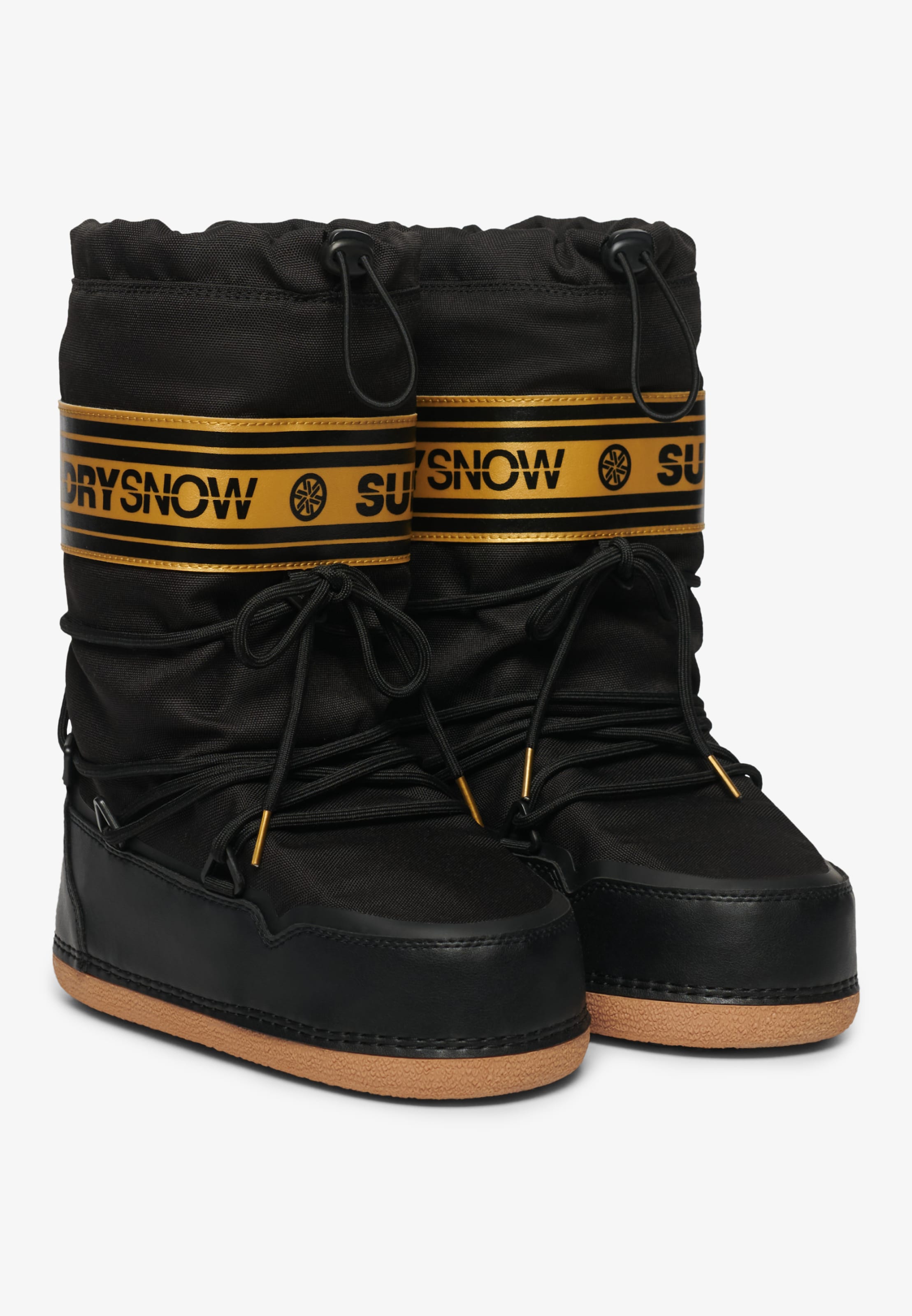 Superdry & Co Snowboots in Roze: voorkant