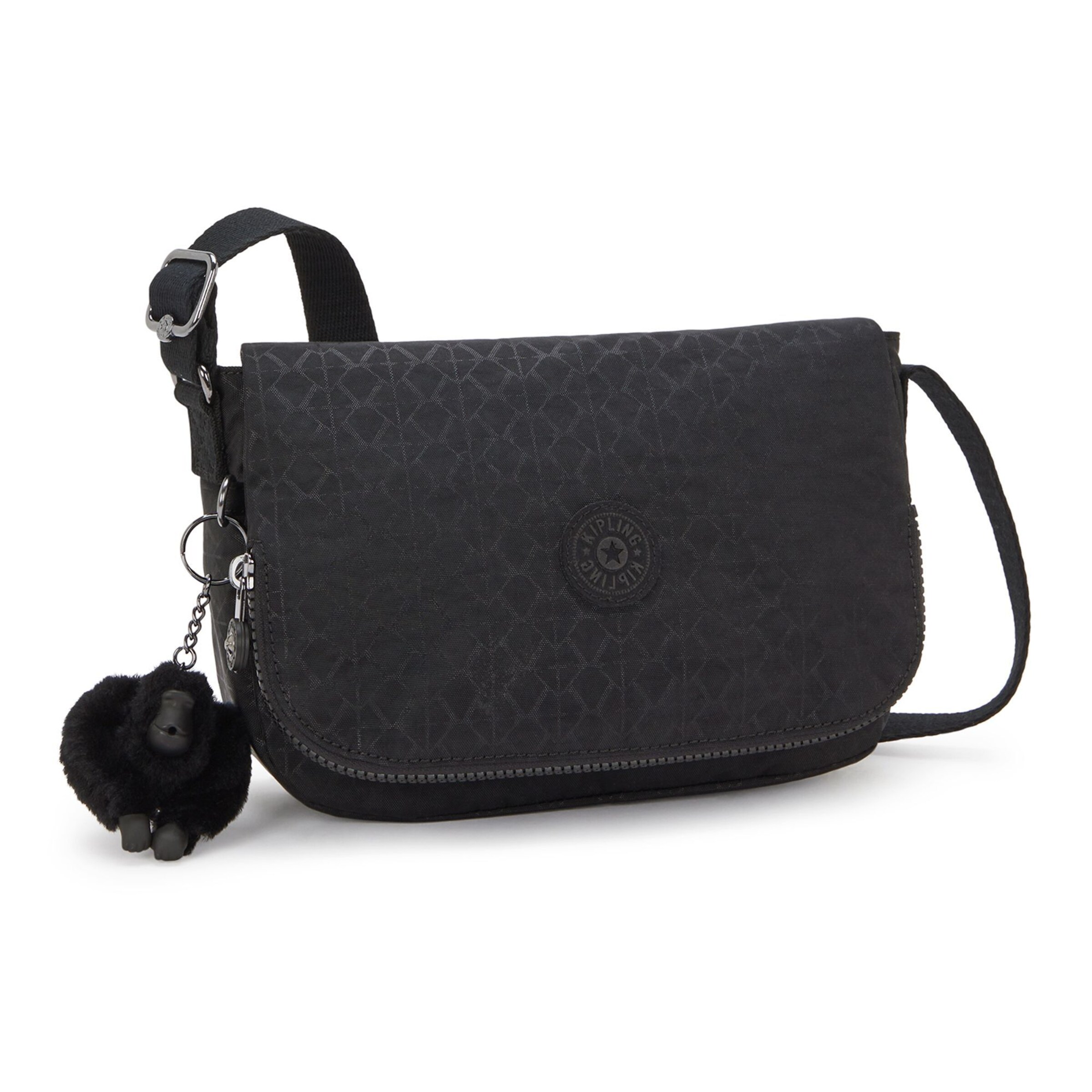 KIPLING Schoudertas 'Basic Plus Earthbeat' in Zwart