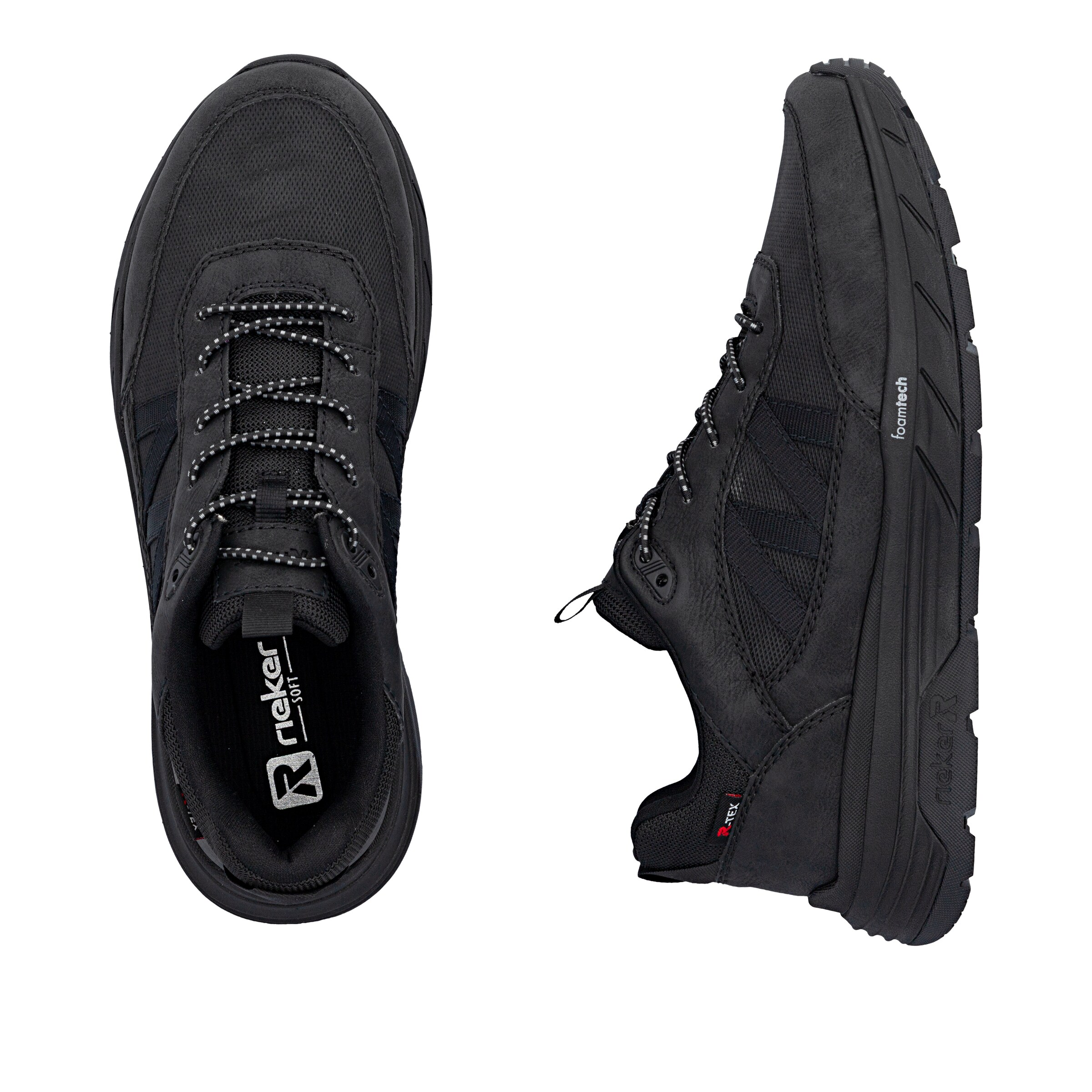 Rieker Sneaker in Schwarz