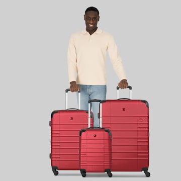 Ensemble de bagages 'Amplar Evo' WENGER en rouge