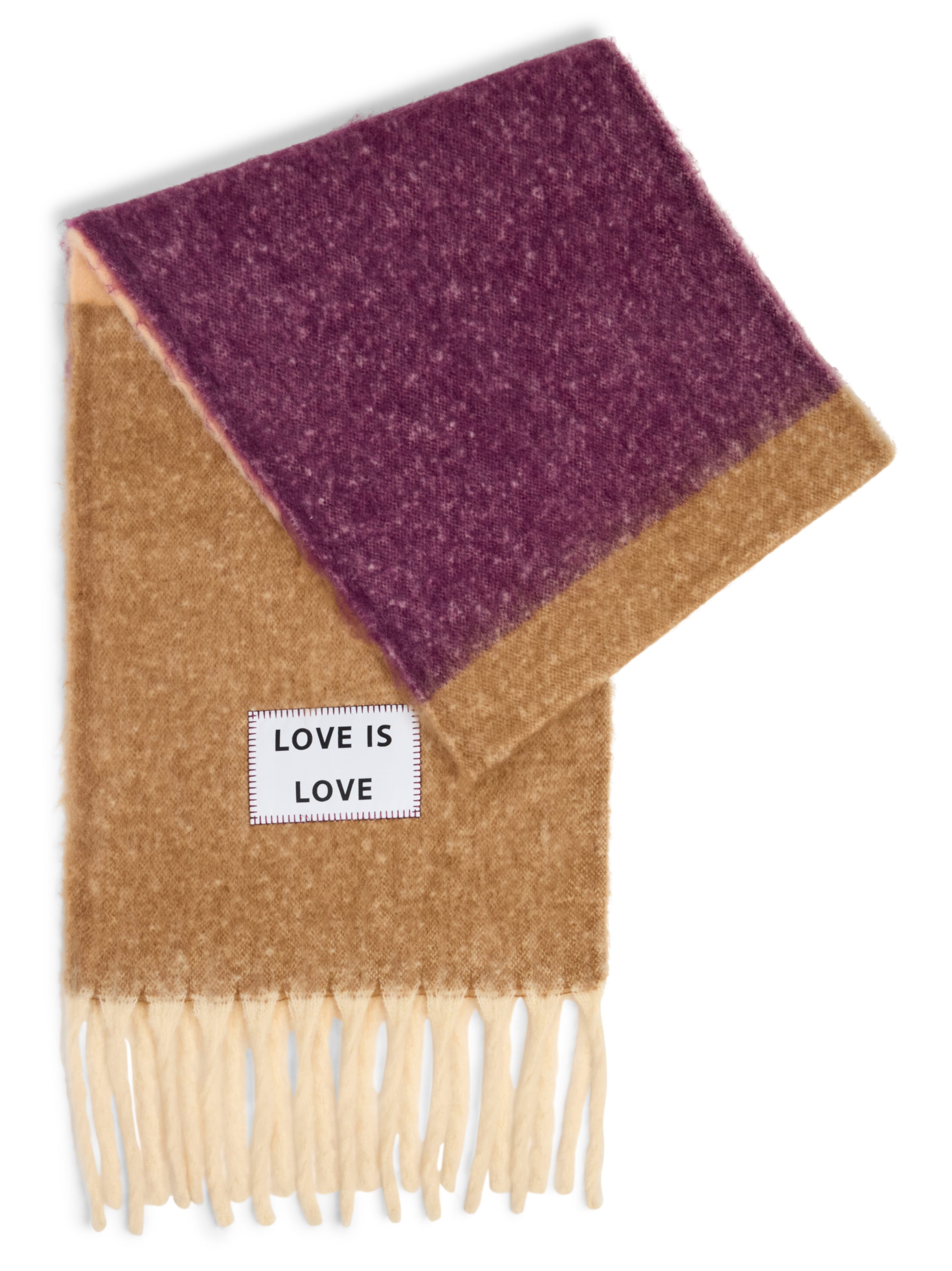 Verb To Do Schal in Mischfarben: Vorderseite