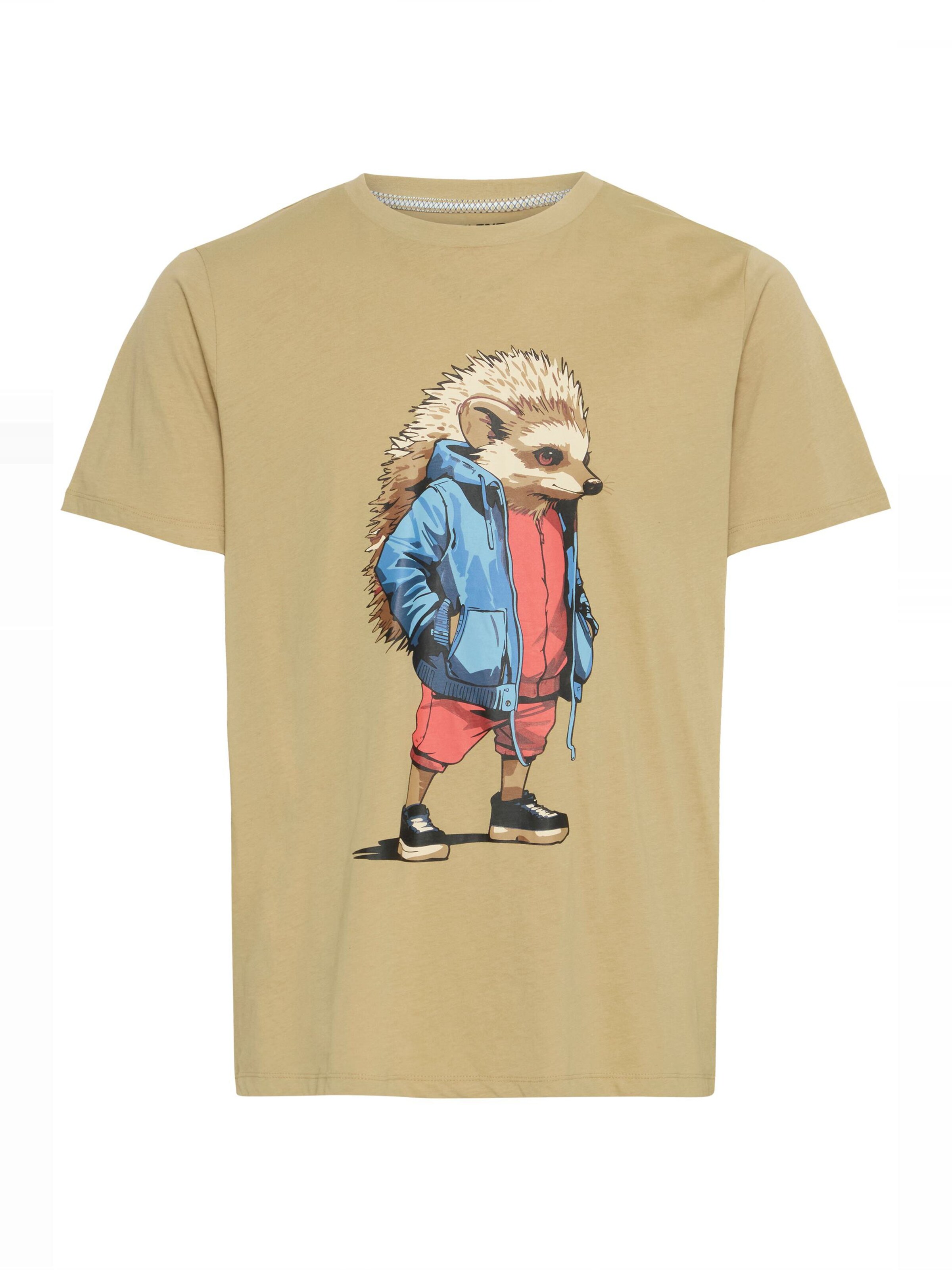 BLEND - Camiseta en marrón: frente