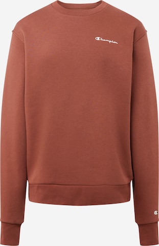 Champion Authentic Athletic Apparel Sweatshirt in Braun: predná strana