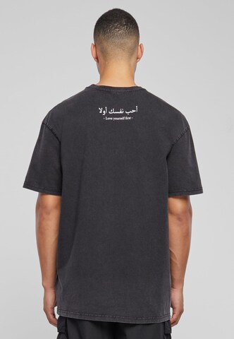 Merchcode Shirt 'Love Yourself First' in Zwart