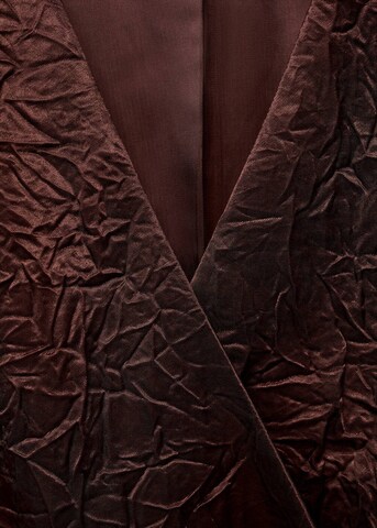 MANGO Weste 'Flor' in Braun