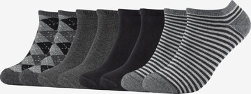 s.Oliver Ankle Socks in Grey: front