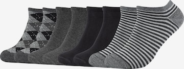 s.Oliver Ankle Socks in Grey: front