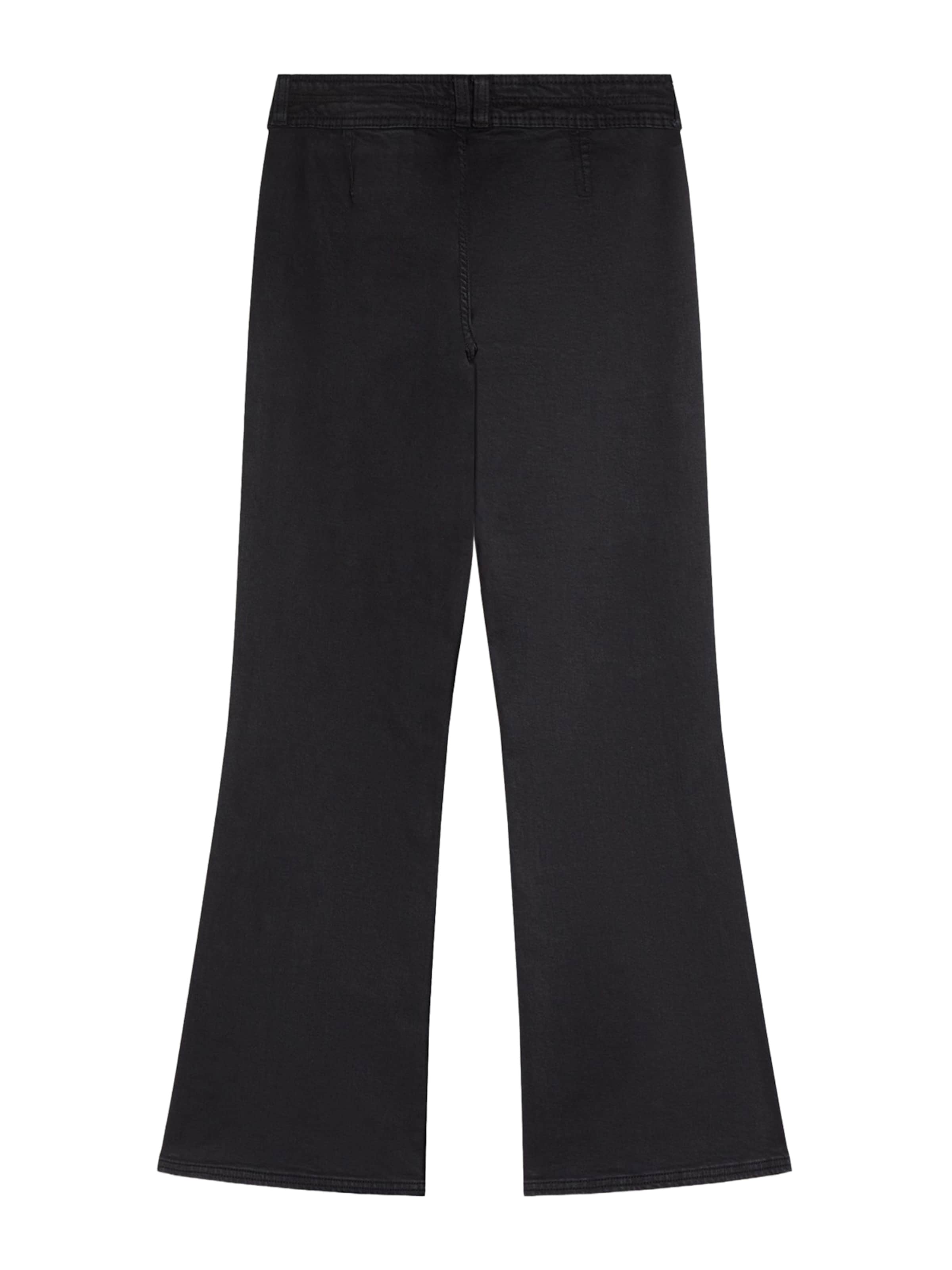 évasé Pantalon Bershka en noir