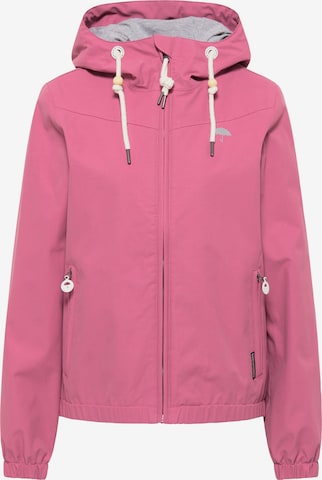 SchmuddelweddaTehnička jakna - roza boja: prednji dio
