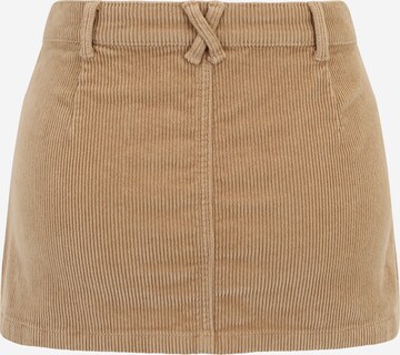 Only Petite Skirt 'GLOBAL' in Beige