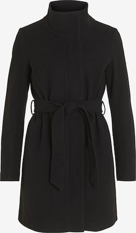 VILA Přechodný kabát – černá: přední strana