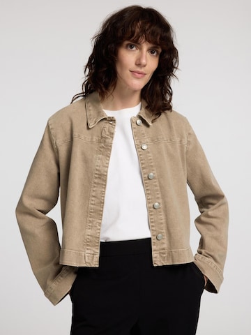 Veste mi-saison SELECTED en beige