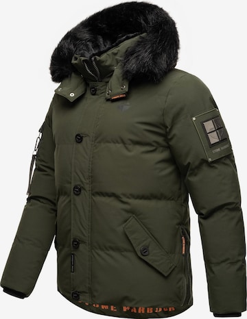 STONE HARBOUR Зимняя куртка 'Halvaar' в Зеленый