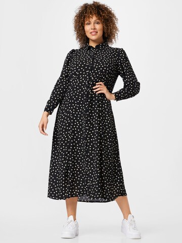 Dorothy Perkins Curve Blousejurk in Zwart: voorkant