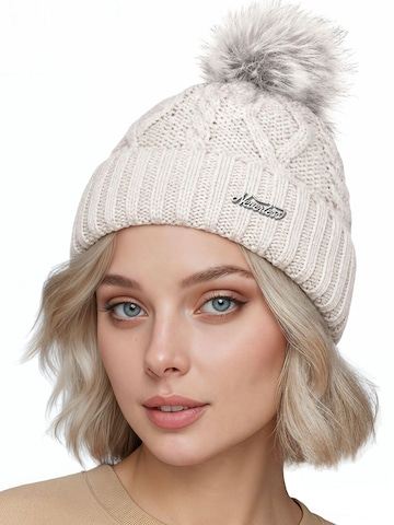 Neverless Mütze 'Julie' in Beige