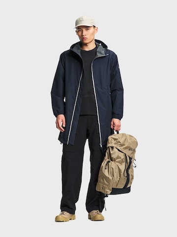 AIGLE Functionele jas 'Rainpack 90' in Blauw: voorkant