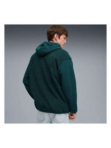 PUMA Sweatjacke 'Ess Elevated Relaxed'‌‌‌‌‌‌‌‌‌ in Grün