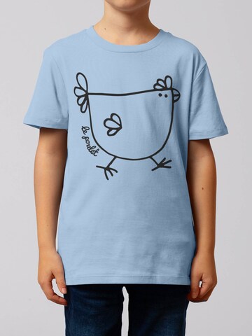 T-Shirt 'Le Poulet - Das Huhn' watabout.kids en bleu