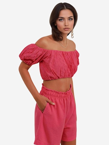 Bigdart - Blusa em rosa
