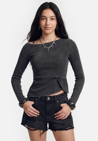 T-shirt myMo ROCKS en gris : devant