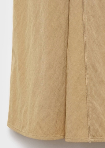MANGO Kleid 'Sprung' in Braun