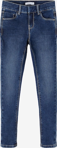 NAME IT Skinny Jeans 'Polly' in Blauw: voorkant