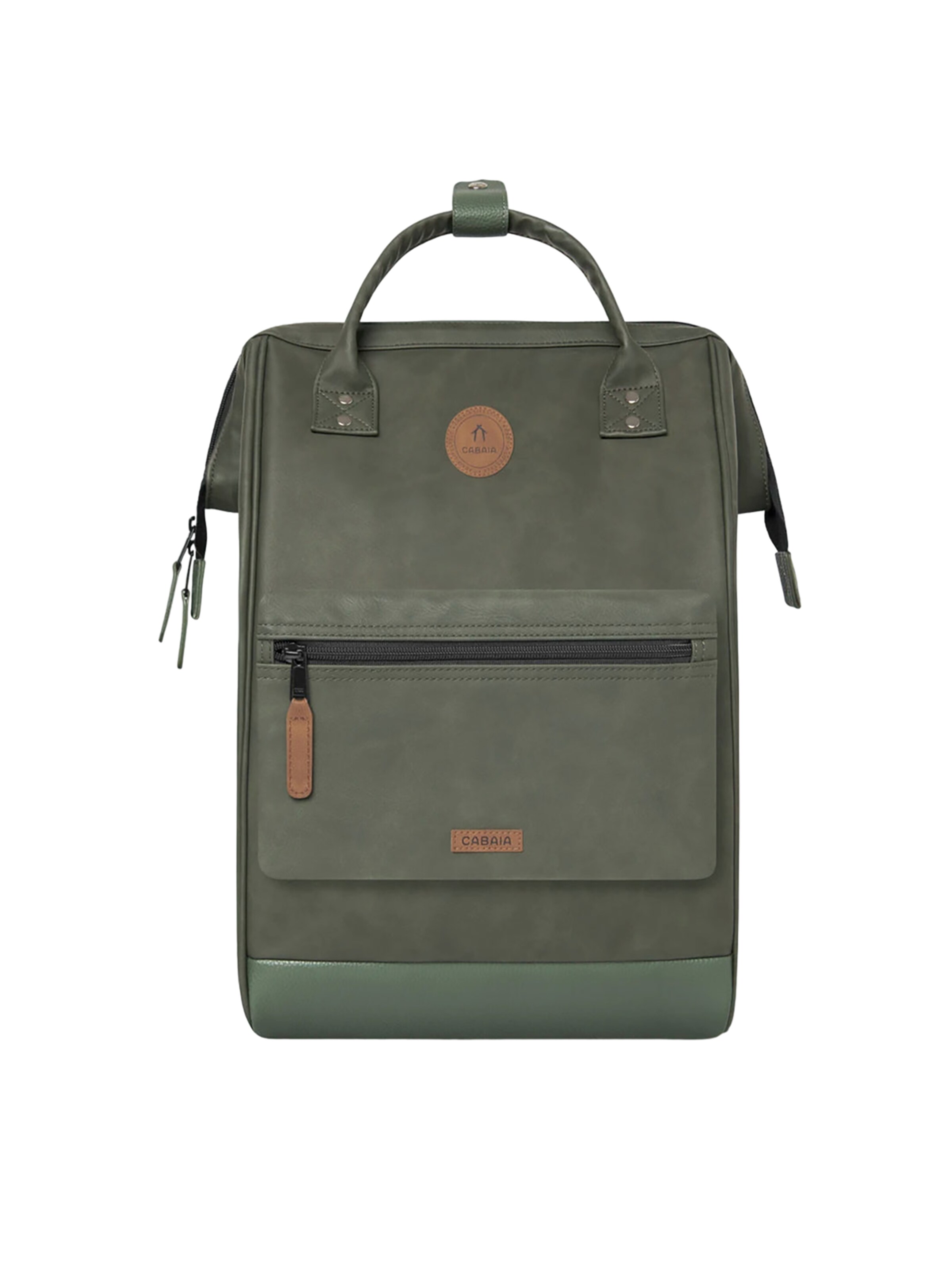 Cabaia Backpack 'Busan L' in Green: front