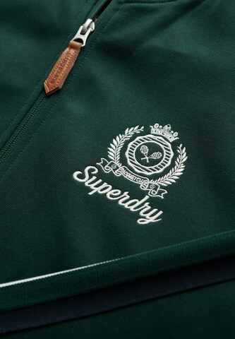 Superdry Sweatvest 'Country Club' in Groen