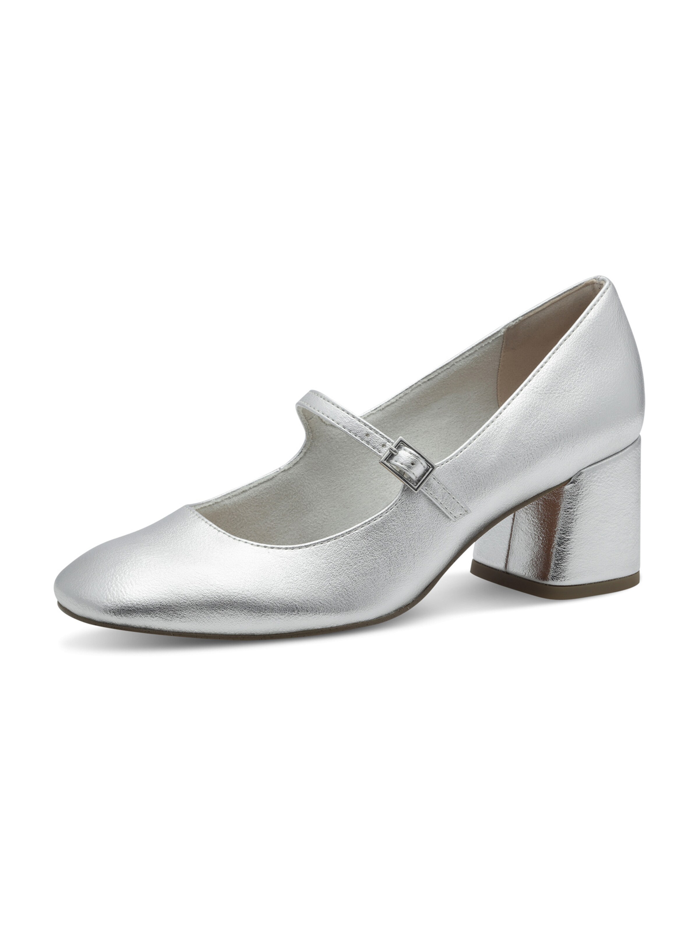 MARCO TOZZI Pumps i sølv: forside