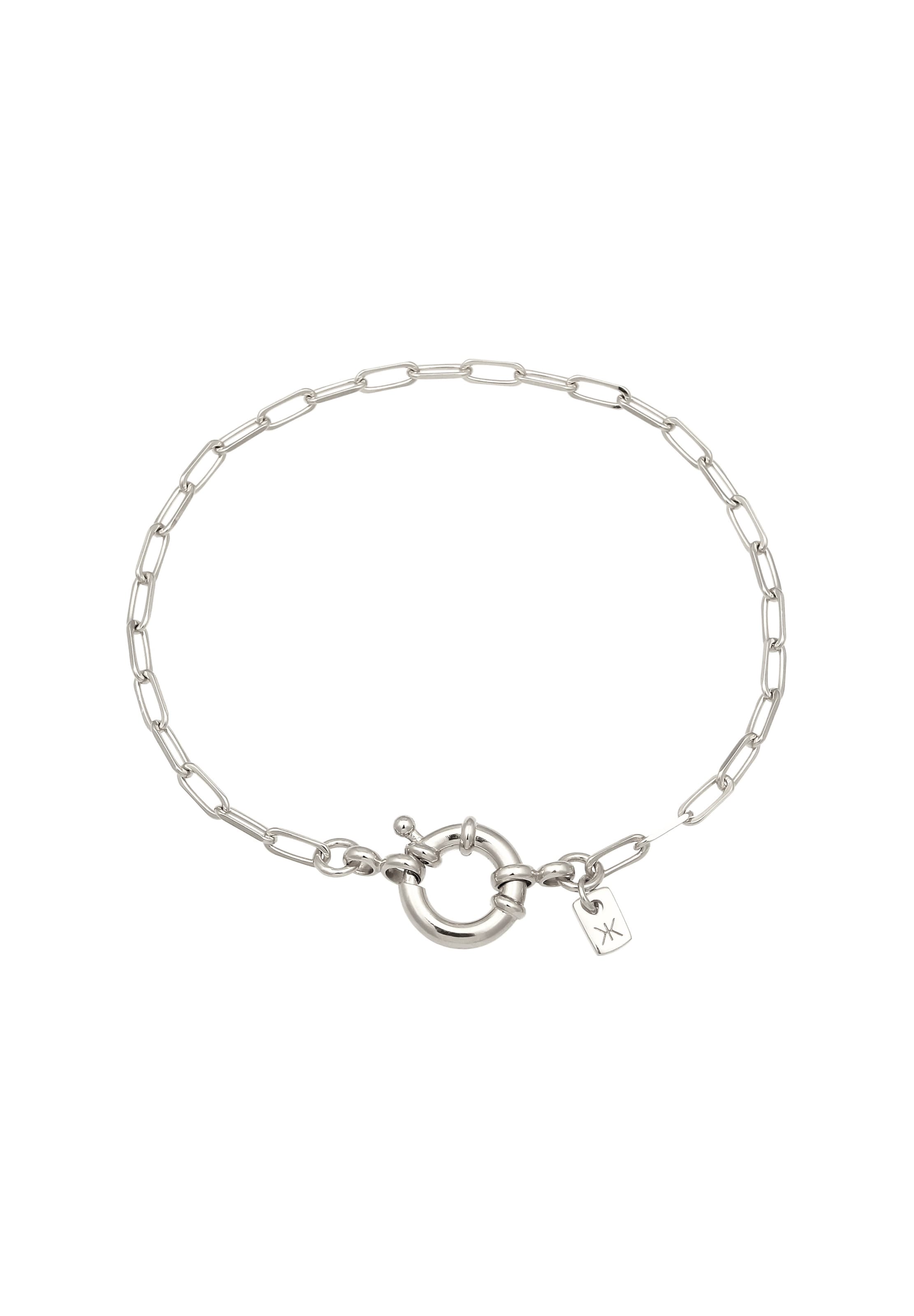 KUZZOI Armband in Zilver: voorkant