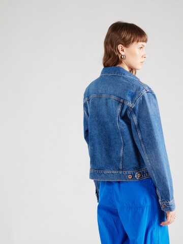 HUGO Between-season jacket 'Anouk' in Blue