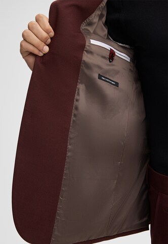 STRELLSON Slim fit Business-colbert 'Alzer ' in Rood