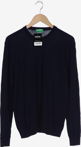 UNITED COLORS OF BENETTON Sweater & Cardigan in L in Blue: front