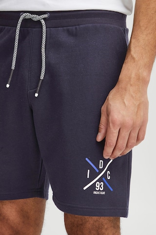 INDICODE JEANS Regular Sweatshorts in Blau
