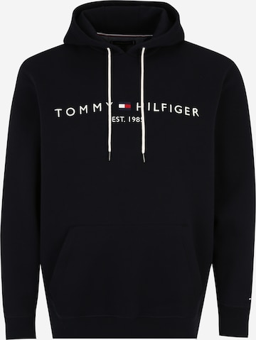 Sweat-shirt Tommy Hilfiger Big & Tall en bleu : devant