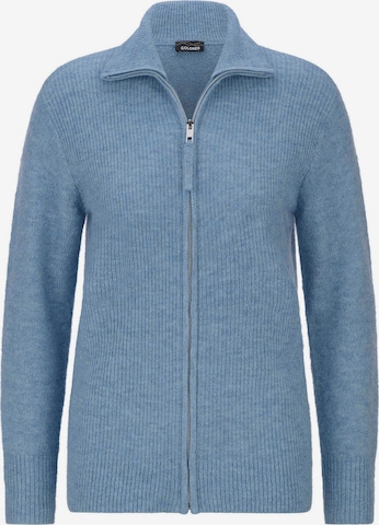 Goldner Gebreid vest in Blauw: voorkant
