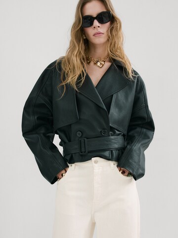 MANGO Baggy Cargo jeans 'ROWAN' in White