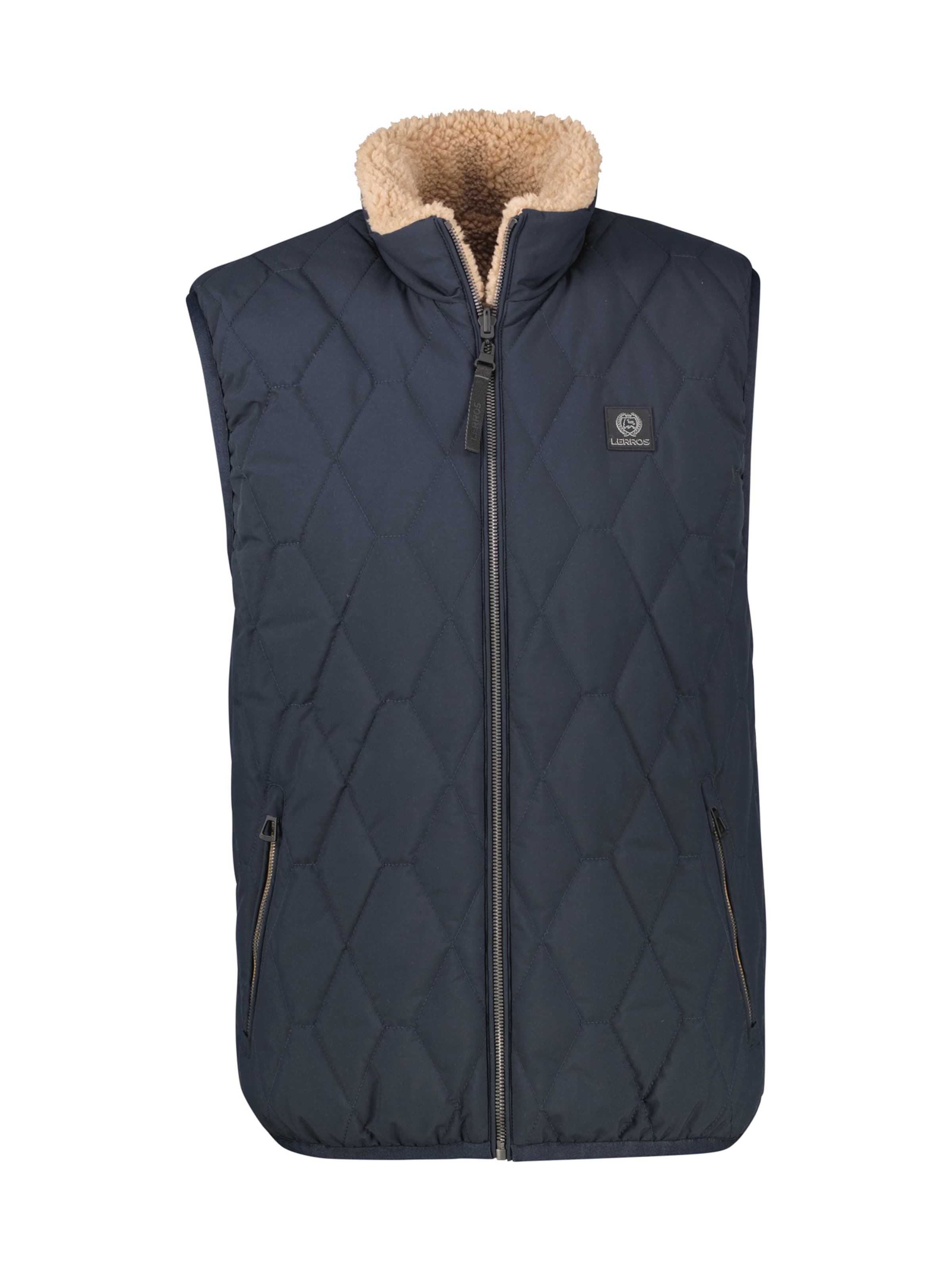 Gilet de sport LERROS en bleu : devant