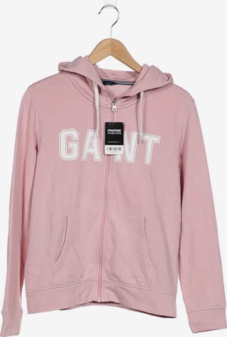 GANT Sweatshirt & Zip-Up Hoodie in XL in Pink: front