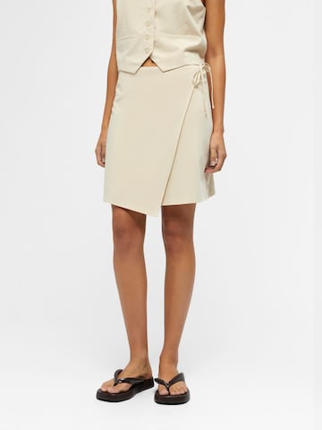 OBJECT Skirt 'Cecilie' in Beige: front