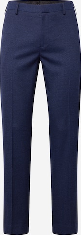 Regular Pantaloni cu dungă 'Marl' de la BURTON MENSWEAR LONDON pe albastru: față