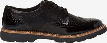 s.Oliver Lace-up shoe in Black