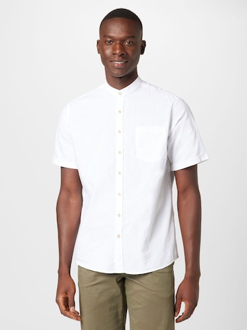 Jack's Regular fit Button Up Shirt in White: front