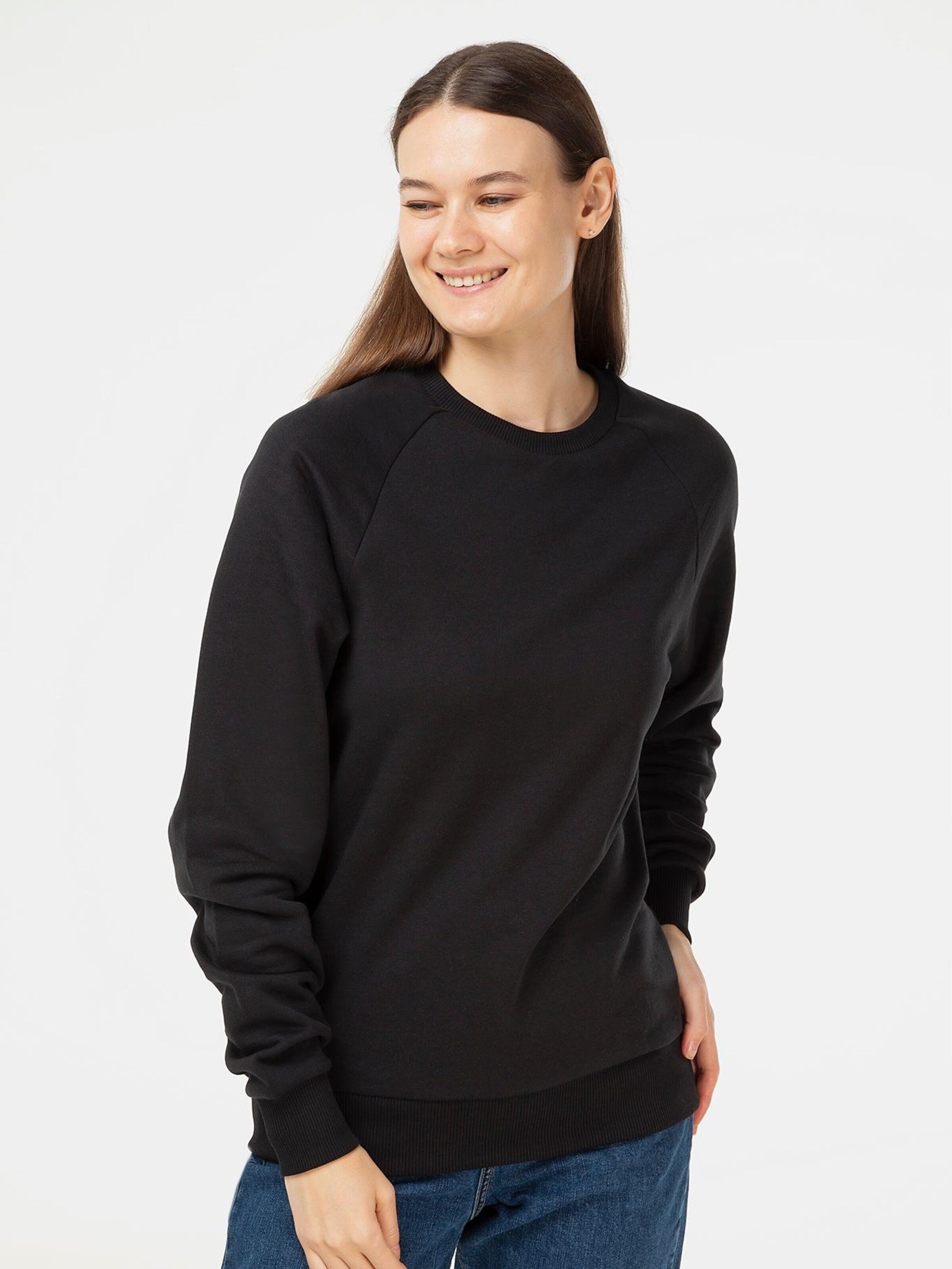 evermind Sweatshirt‌‌‌ in Schwarz: Vorderseite